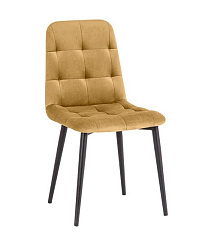 Стул Честер (каркас черный, ткань Confetti Beige)