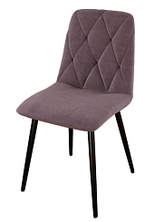 Стул DC-2103 (каркас черный тк. Велюр сирень (S48)) Стул DC-2103 (каркас черный тк. Велюр сирень (S48))